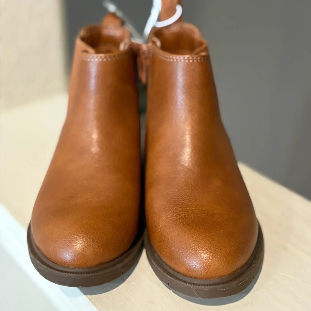 Cat & Jack Toddler Girls Arlo Zipper Shearling Style Boots ARLO Size 8